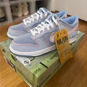 Nike Dunk Low Union Passport- Argon size 9.5